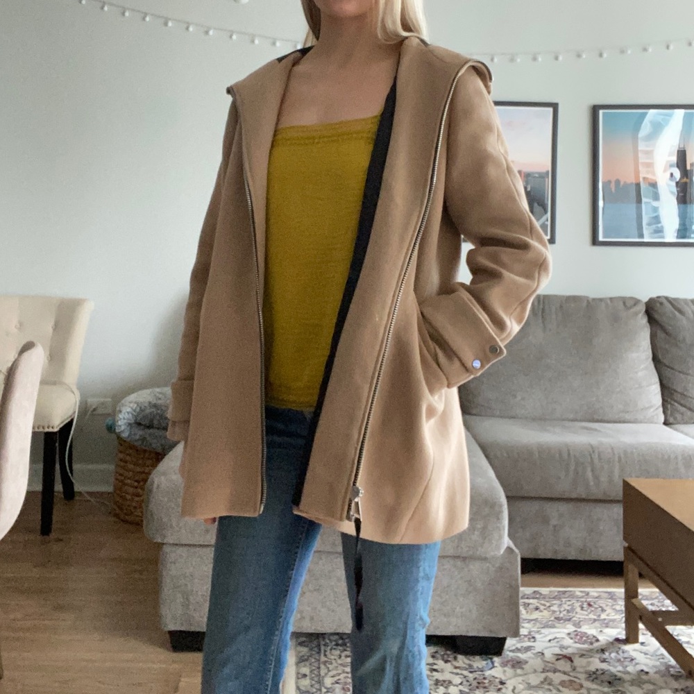 MANGO wool blend coat